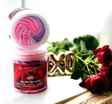 Whipped Luxury Shea Body Butter; LOVE (Love Spell)